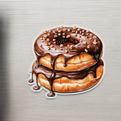 دونات دوطبقه کاکائویی2