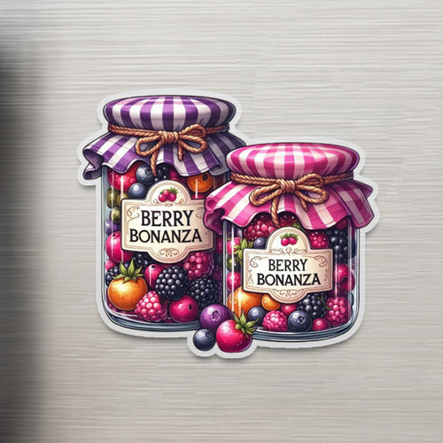 مگنت شیشه مخلوط توت