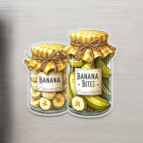 مگنت شیشه موز