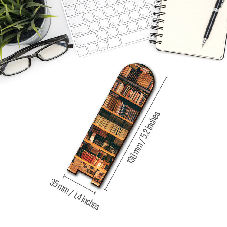 نشانگر کتاب لوکسینو مدل قفسه کتابخانه کد کتاب باز_963 مجموعه 3 عددی