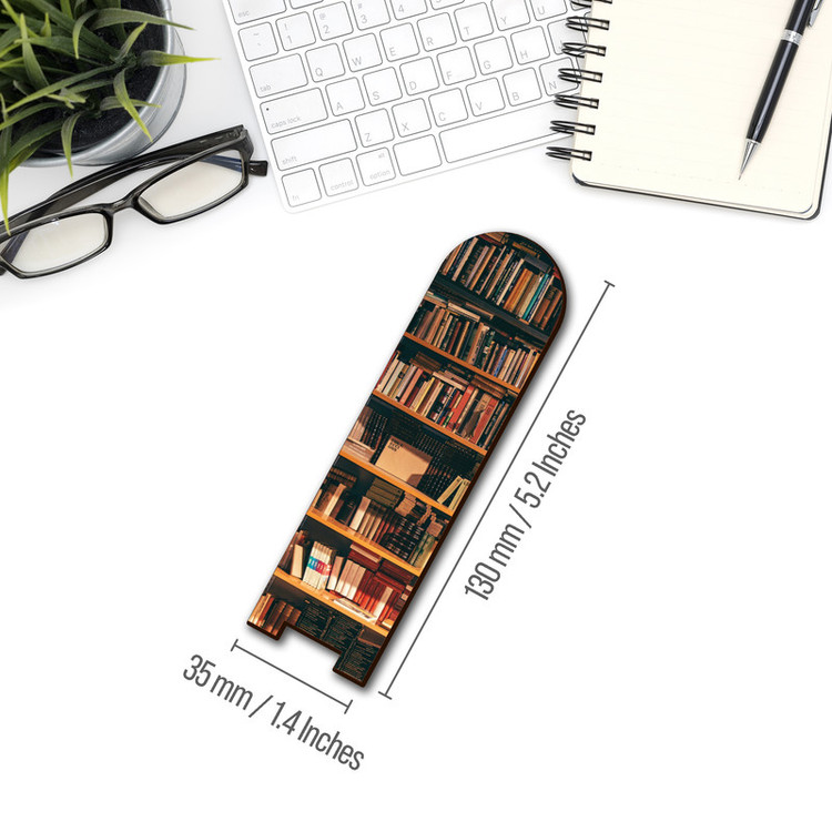 نشانگر کتاب لوکسینو مدل قفسه کتابخانه کد کتاب باز_963 مجموعه 3 عددی