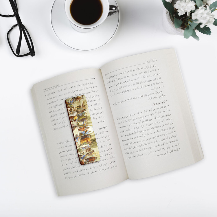 نشانگر کتاب لوکسینو مدل Art_Bookland 22