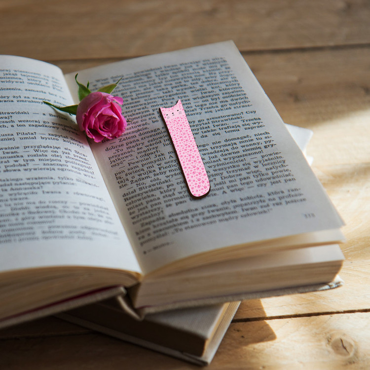 نشانگر کتاب لوکسینو مدل Bookland_Cat کد 1338