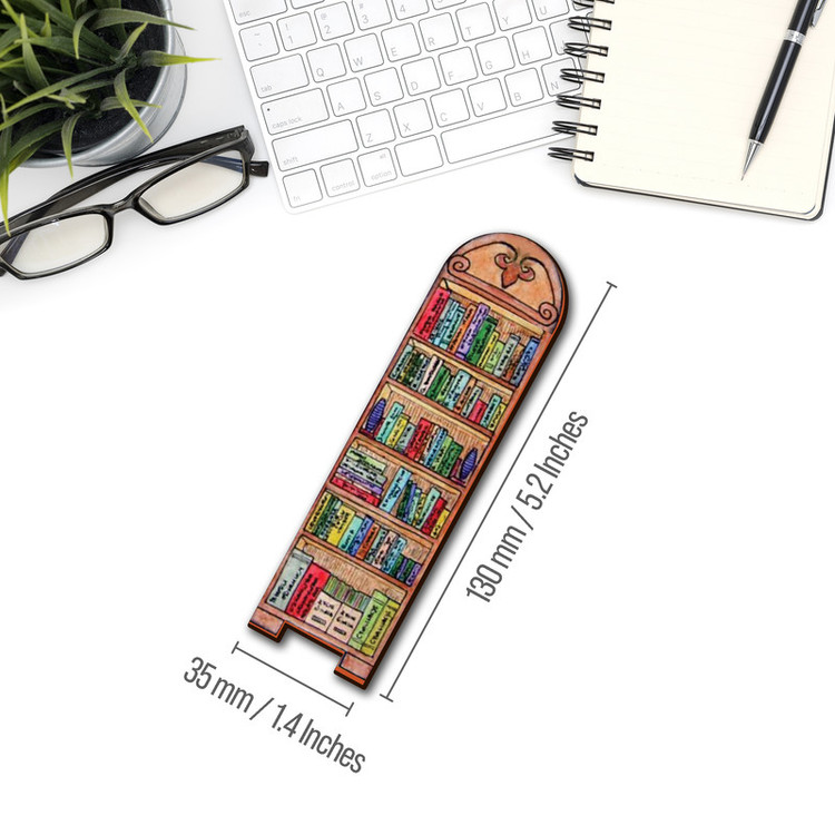 نشانگر کتاب لوکسینو مدل قفسه کتابخانه کد کتاب باز مجموعه 3 عددی