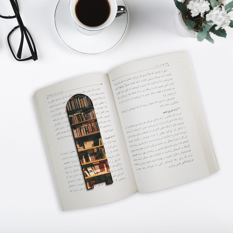 نشانگر کتاب لوکسینو مدل کتابخانه Bookland_6