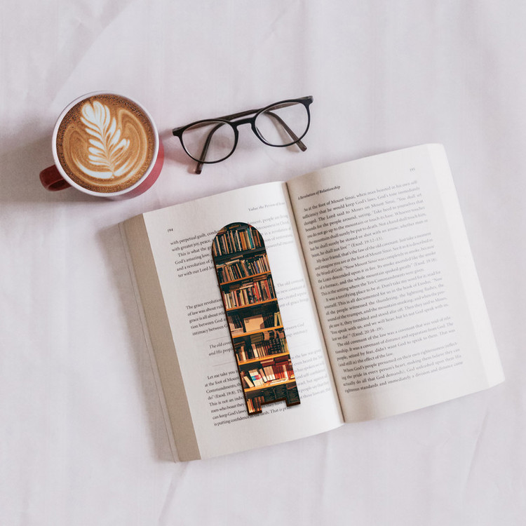 نشانگر کتاب لوکسینو مدل کتابخانه Bookland_6