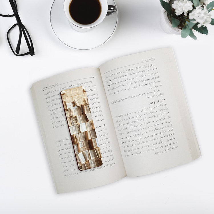 نشانگر کتاب لوکسینو مدل Bookland_94