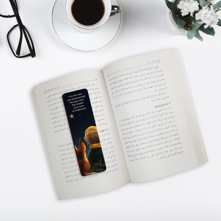 نشانگر کتاب لوکسینو مدل شازده کوچولو کد Bookland_228