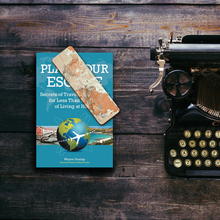 نشانگر کتاب لوکسینو مدل Map کد Bookland_158
