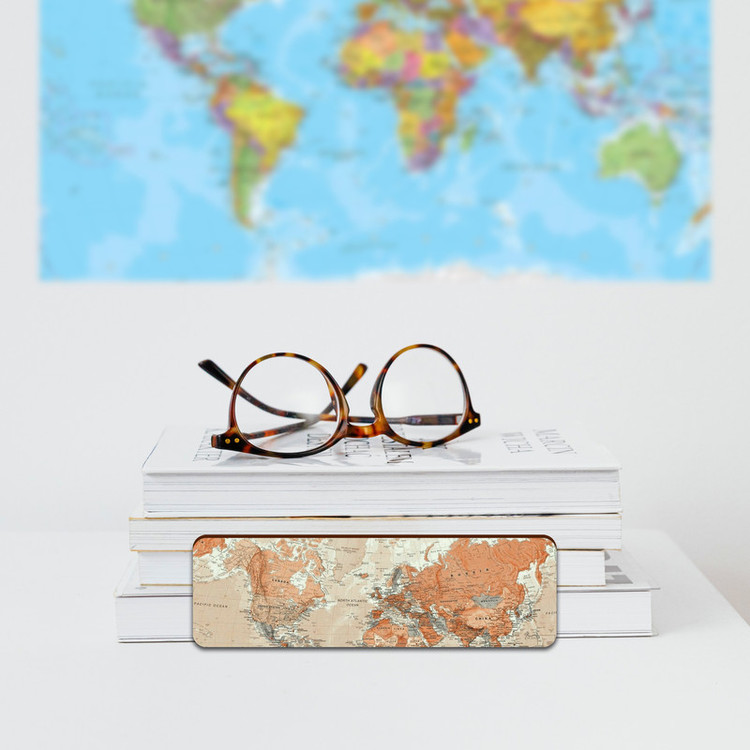 نشانگر کتاب لوکسینو مدل Map کد Bookland_158