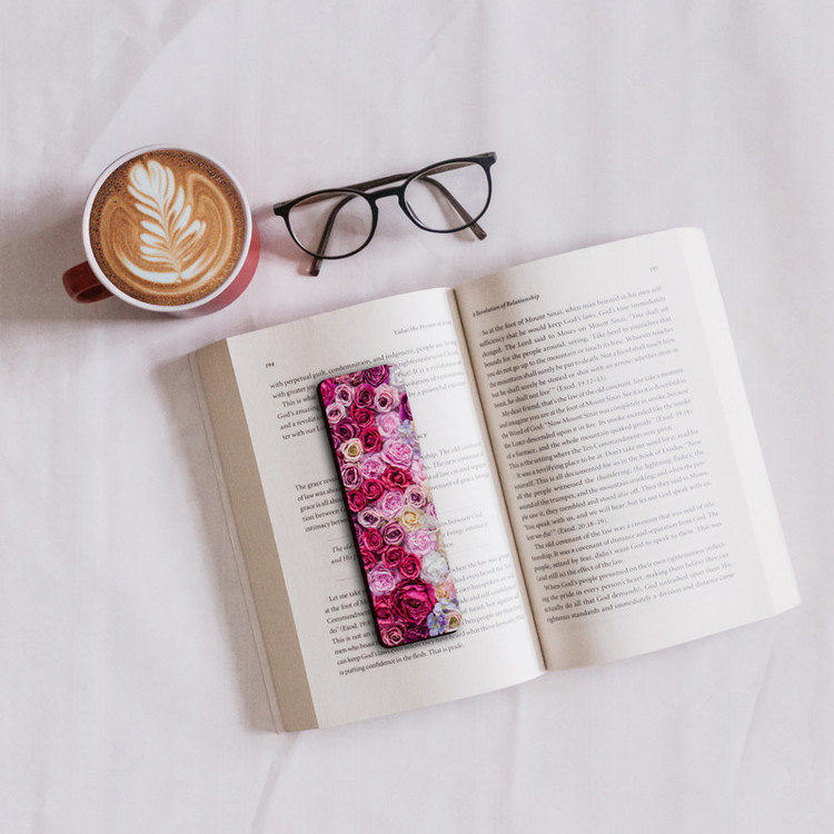 نشانگر کتاب لوکسینو مدل Bookland_Flower بسته 2 عددی