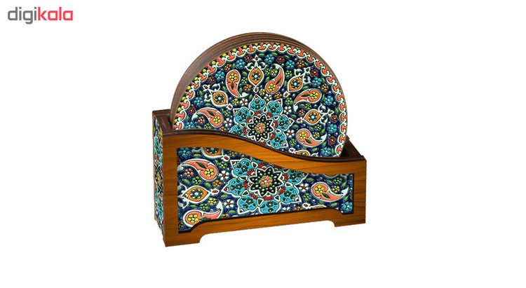 زیر لیوانی لوکسینو مدل ZLC 1484 بسته 6 عددی