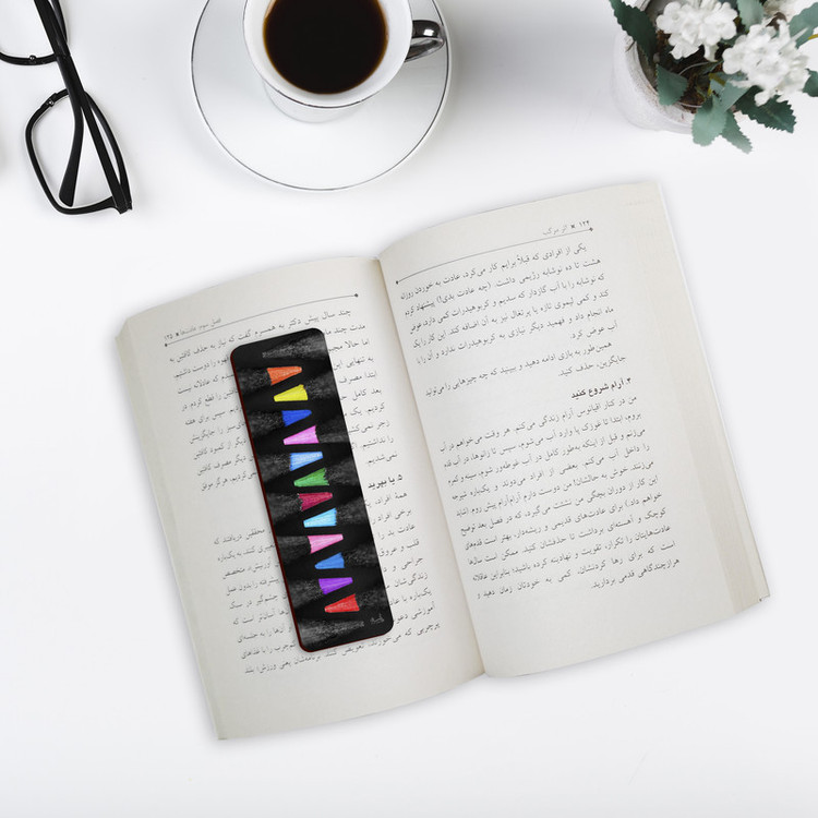 نشانگر کتاب لوکسینو مدل مداد رنگی کد Bookland_88