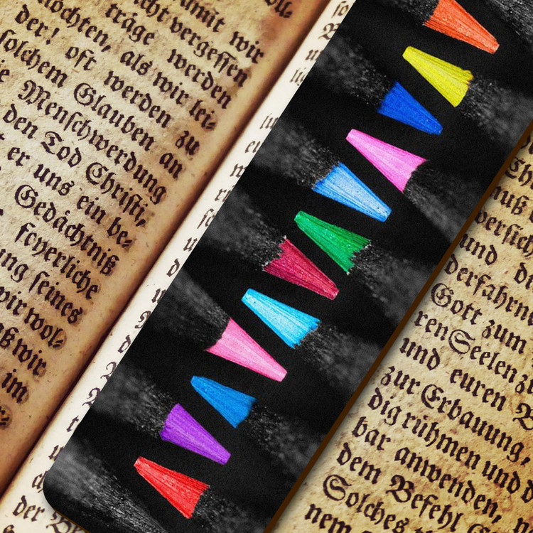 نشانگر کتاب لوکسینو مدل مداد رنگی کد Bookland_88