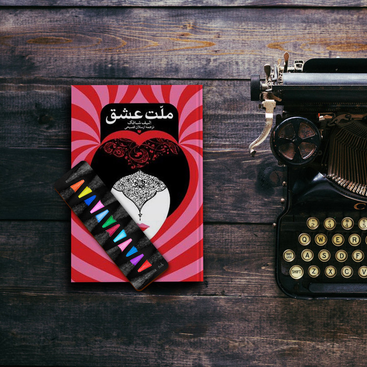 نشانگر کتاب لوکسینو مدل مداد رنگی کد Bookland_88