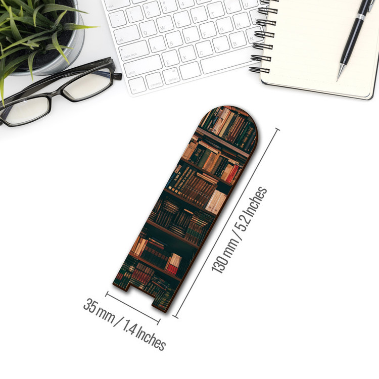 نشانگر کتاب لوکسینو مدل کتابخانه Bookland_5