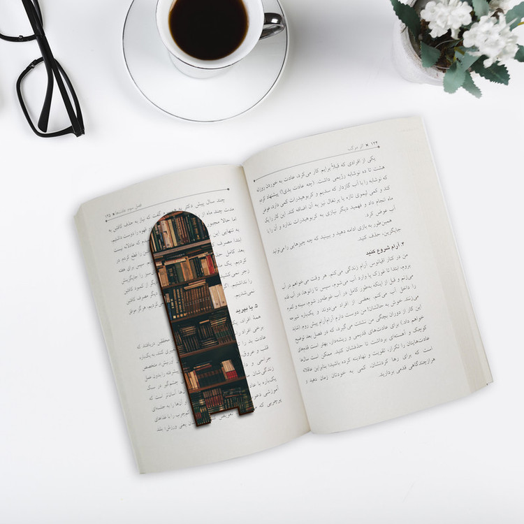 نشانگر کتاب لوکسینو مدل کتابخانه Bookland_5