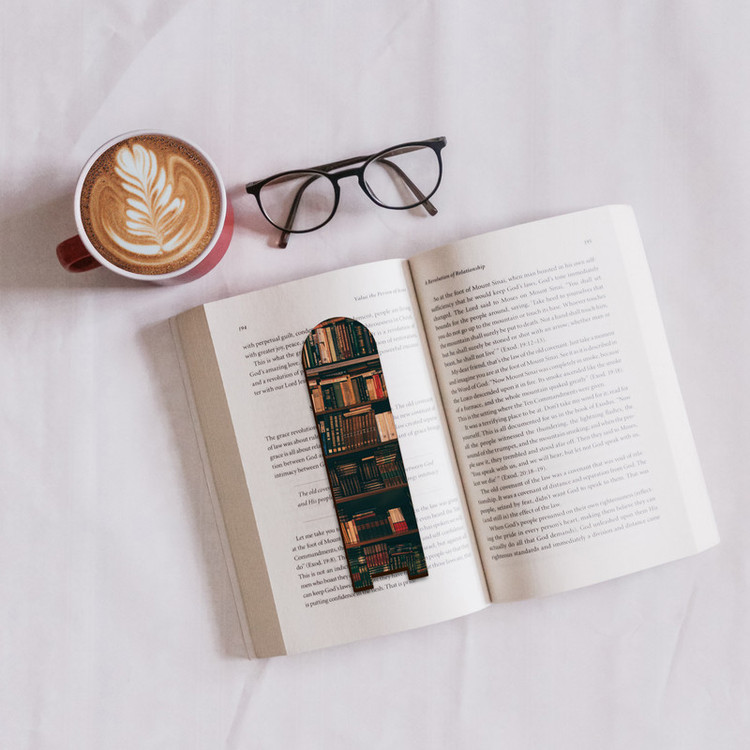 نشانگر کتاب لوکسینو مدل کتابخانه Bookland_5