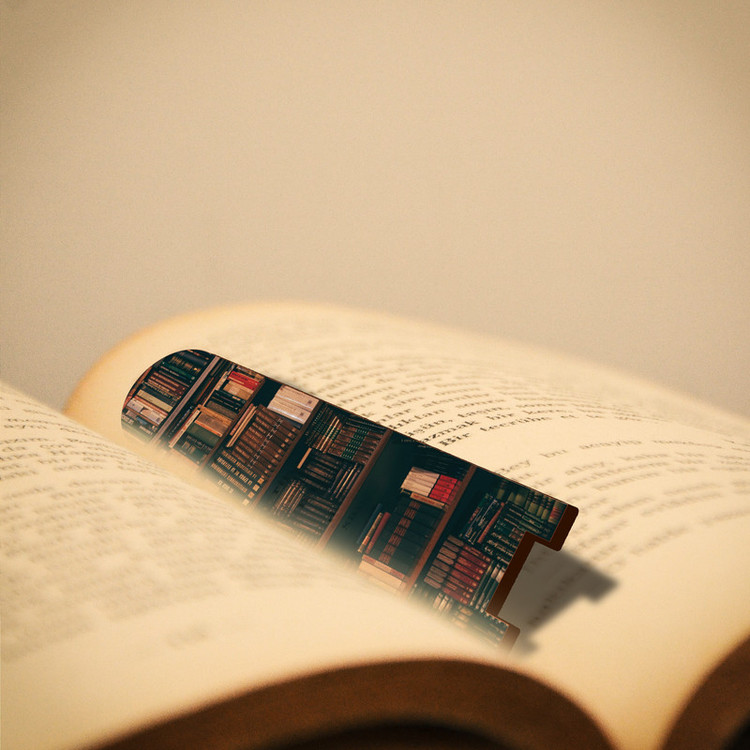 نشانگر کتاب لوکسینو مدل کتابخانه Bookland_5