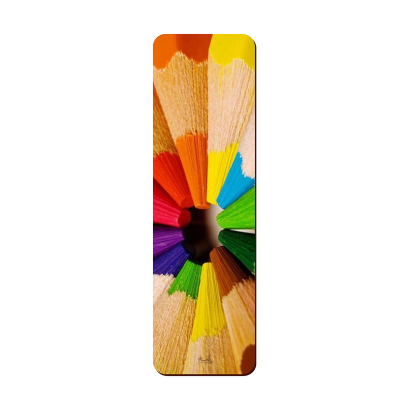 نشانگر کتاب لوکسینو مدل مداد رنگی کد Art_Bookland_62