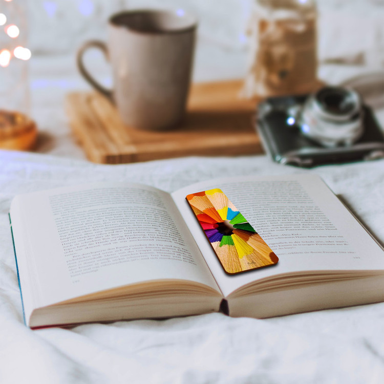 نشانگر کتاب لوکسینو مدل مداد رنگی کد Art_Bookland_62