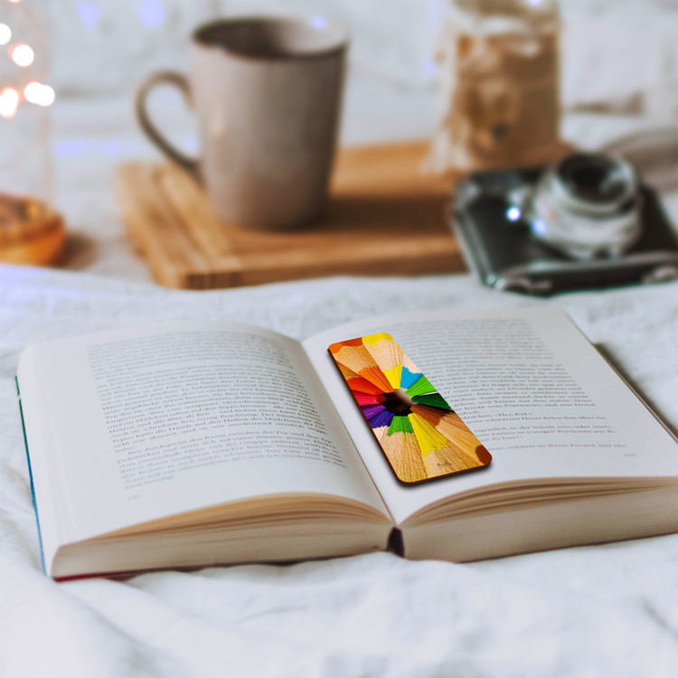 نشانگر کتاب لوکسینو مدل مداد رنگی کد Art_Bookland_62