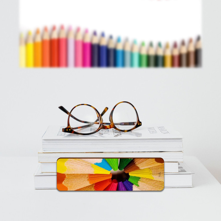 نشانگر کتاب لوکسینو مدل مداد رنگی کد Art_Bookland_62