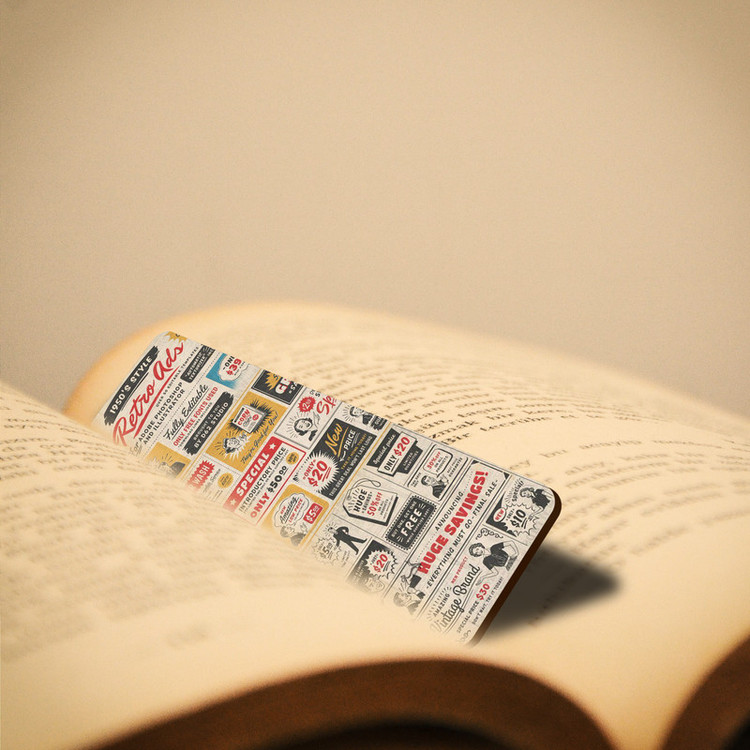 نشانگر کتاب لوکسینو مدل Bookland_216
