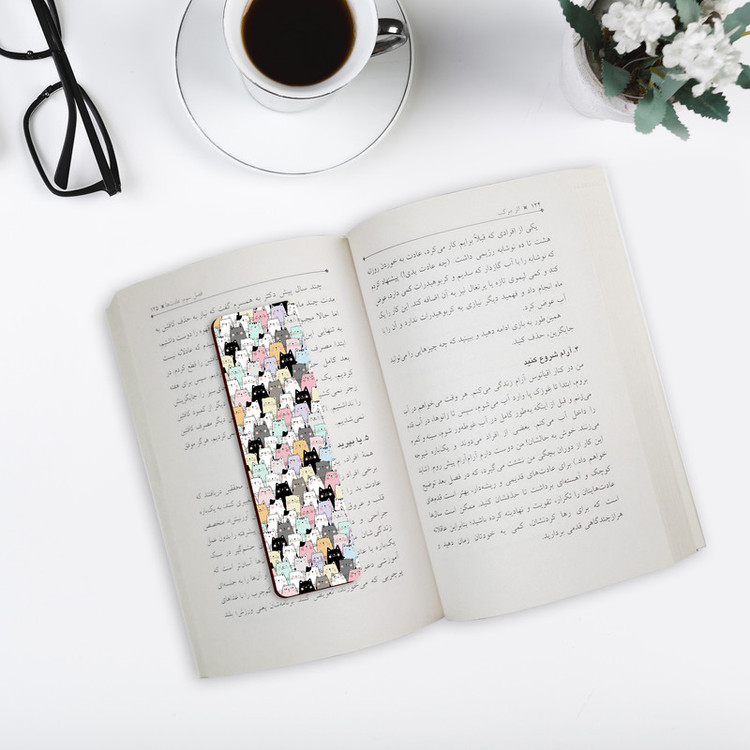 نشانگر کتاب لوکسینو مدل Cats کد Bookland_318