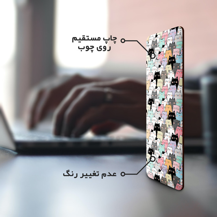 نشانگر کتاب لوکسینو مدل Cats کد Bookland_318