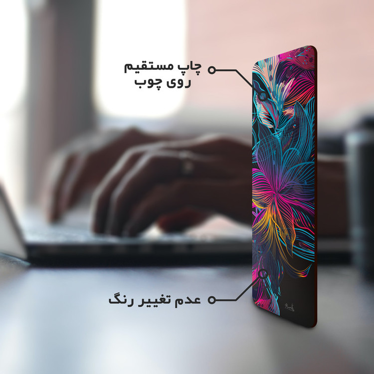 نشانگر کتاب لوکسینو مدل Flowers کد Bookland_345