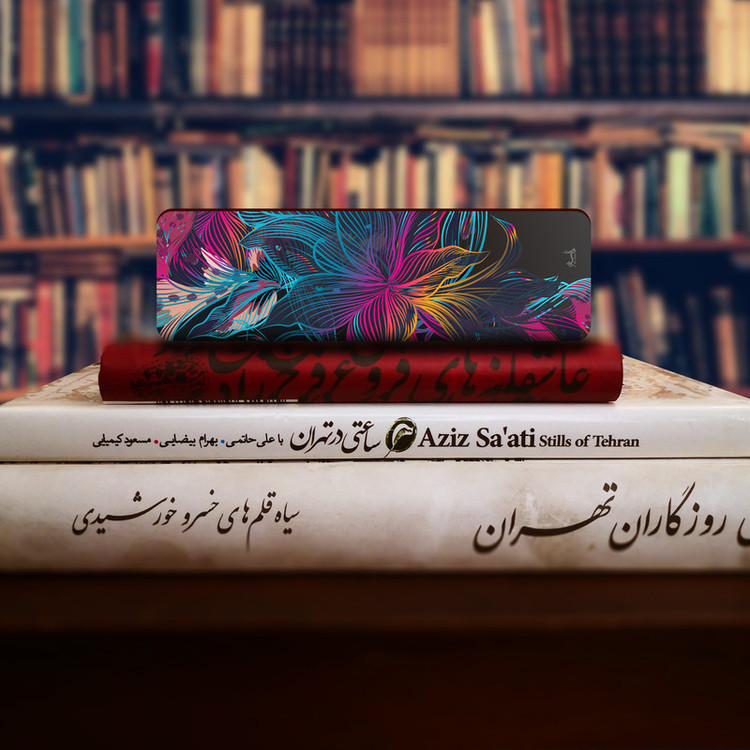 نشانگر کتاب لوکسینو مدل Flowers کد Bookland_345