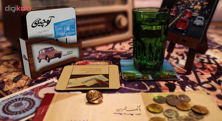 زیر لیوانی لوکسینو مدل FP_1346 مجموعه 6 عددی