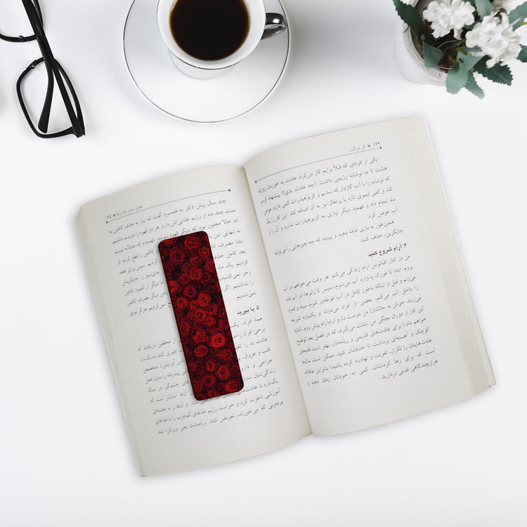 نشانگر کتاب لوکسینو مدل Bookland_flower