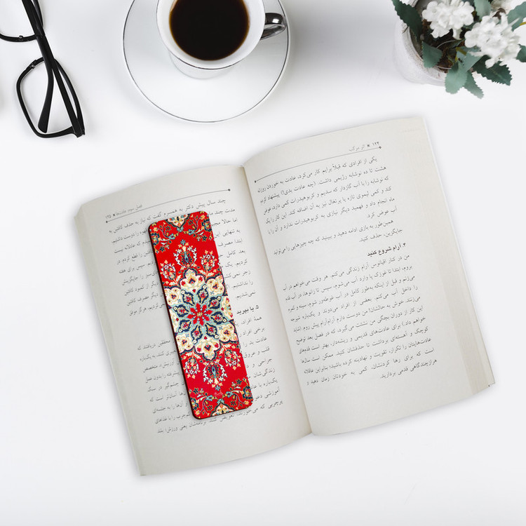 نشانگر کتاب لوکسینو مدل فرش ایرانی کد Bookland_144