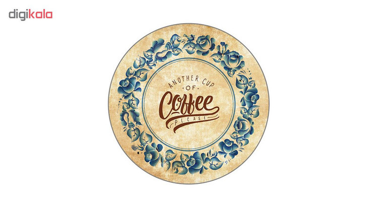 زیر لیوانی لوکسینو مدل COFFEE کد MRP_1305 بسته 6 عددی