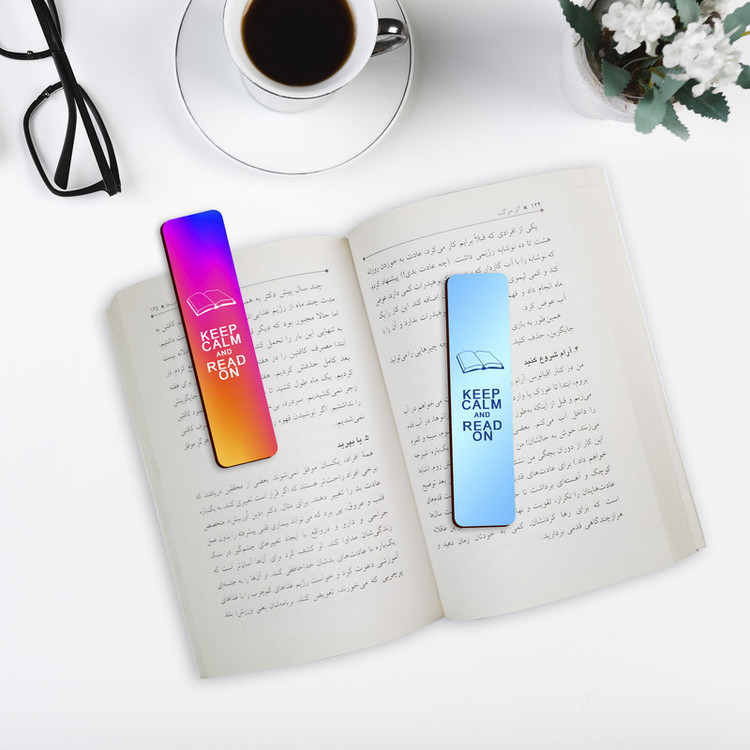 نشانگر کتاب لوکسینو مدل DIGI_76 مجموعه 2 عددی
