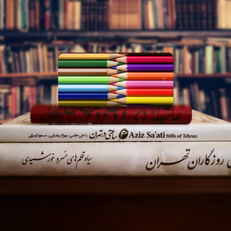 نشانگر کتاب لوکسینو مدل مداد رنگی