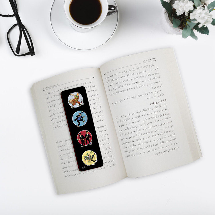 نشانگر کتاب لوکسینو مدل تن تن کد Bookland_309