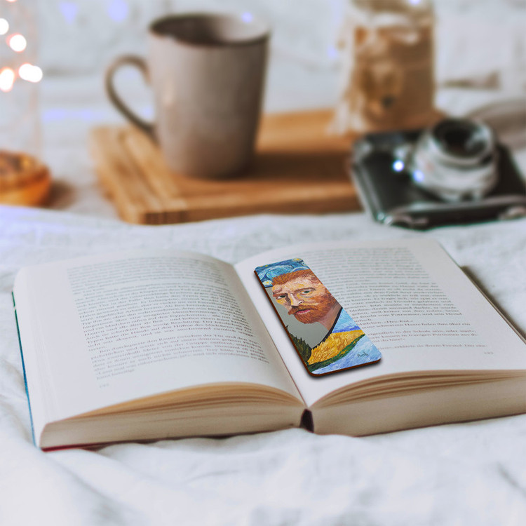نشانگر کتاب لوکسینو مدل ونگوگ کد Bookland_196