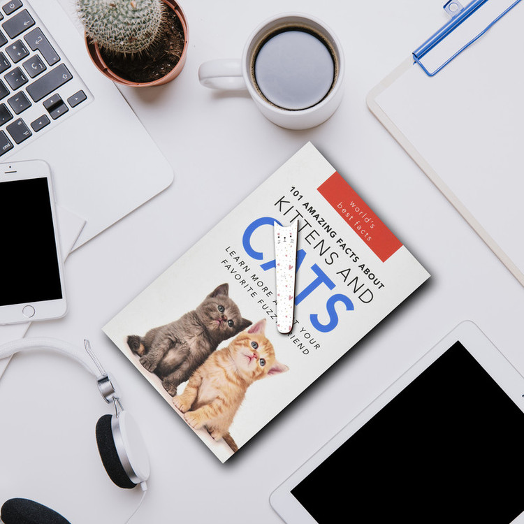 نشانگر کتاب لوکسینو مدل Bookland_Cat کد 555
