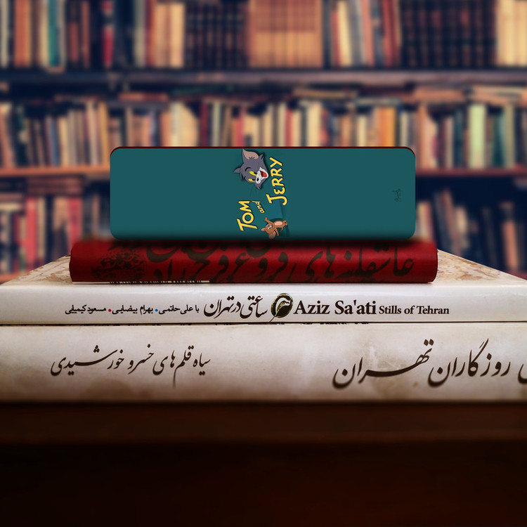 نشانگر کتاب لوکسینو مدل تام و جری کد Bookland_175