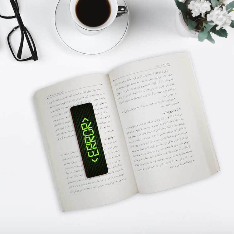نشانگر کتاب لوکسینو مدل bookland_ERROR بسته 2 عددی