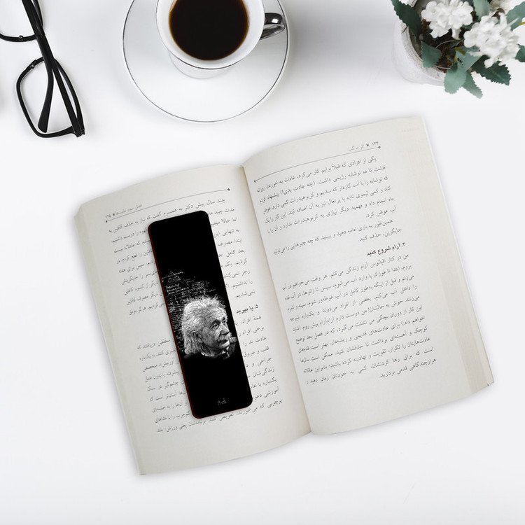 نشانگر کتاب لوکسینو مدل انیشتین کد Bookland_180