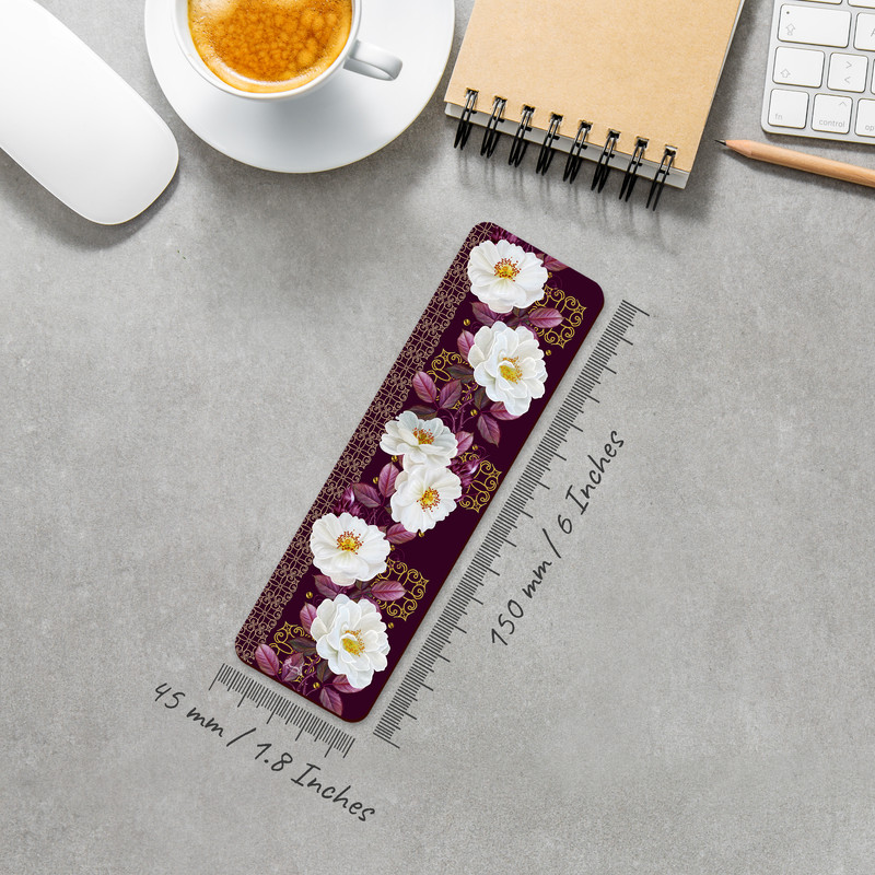نشانگر کتاب لوکسینو مدل Flowers کد Bookland_348