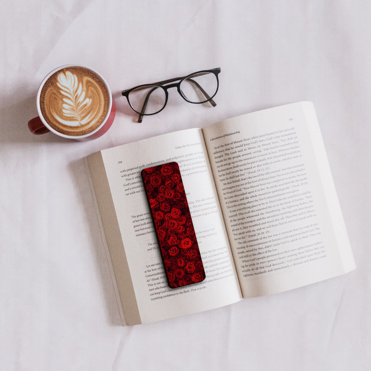 نشانگر کتاب لوکسینو مدل Bookland_flower بسته 2 عددی