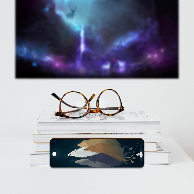نشانگر کتاب لوکسینو مدل Iron flower کد Bookland_45