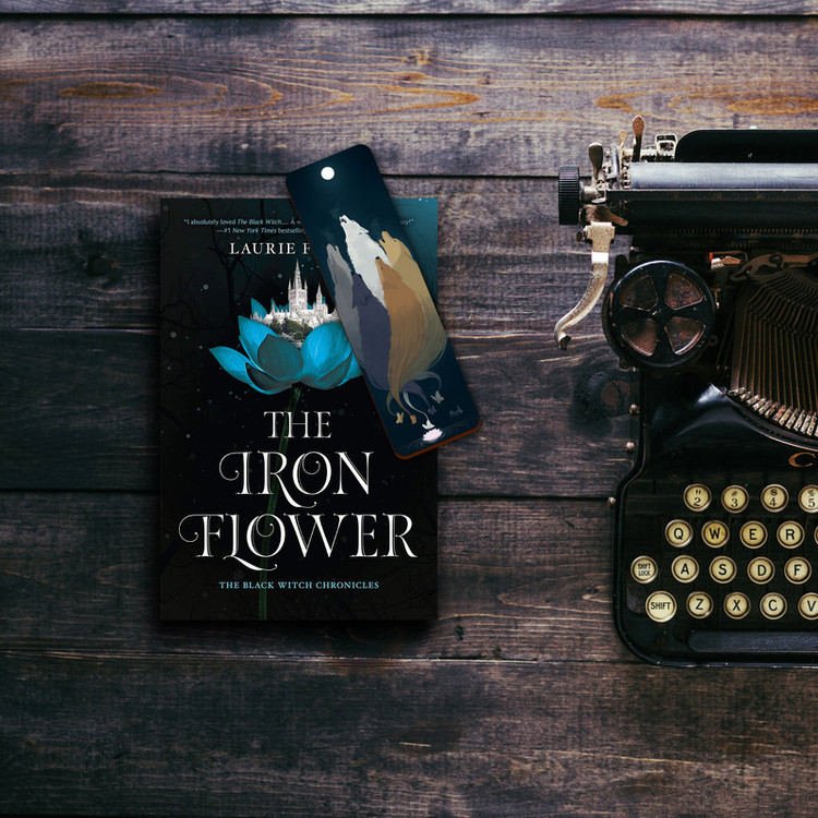 نشانگر کتاب لوکسینو مدل Iron flower کد Bookland_45