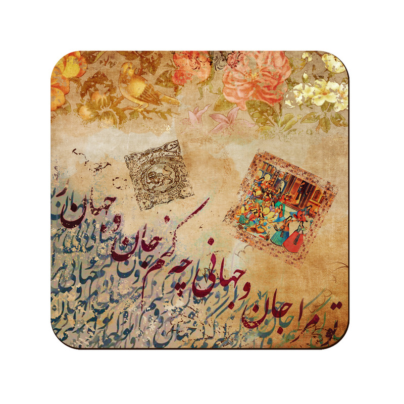 زیر لیوانی مدل شاهنامه کد Shahrad_24