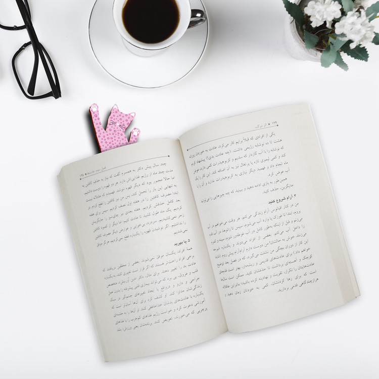 نشانگر کتاب لوکسینو مدل گربه دوست داشتنی کد Book_Cat_1